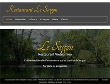 Tablet Screenshot of le-saigon.com
